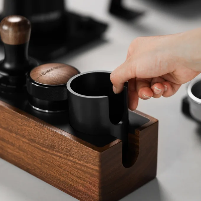 MHW-3BOMBER Espresso Portafilter Holder & Knock Box (54/58mm)