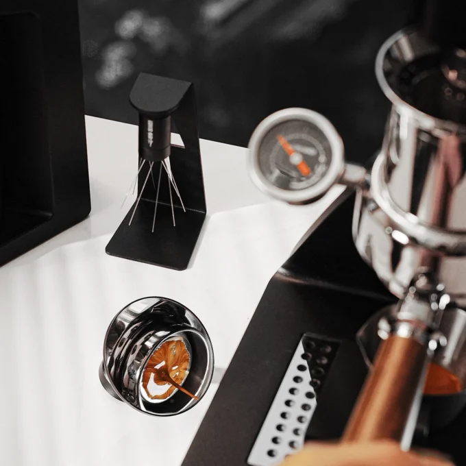 MHW-3BOMBER Espresso Shot Black Mirror — Extraction Tool