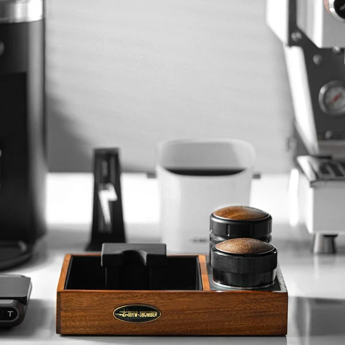 MHW-3BOMBER Espresso Tamping Station & Portafilter Holder