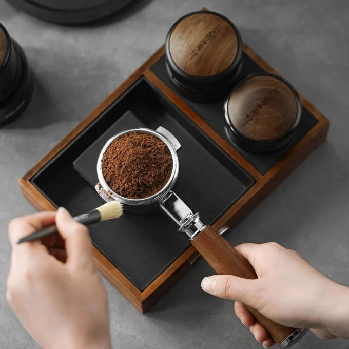 MHW-3BOMBER Espresso Tamping Station & Portafilter Holder