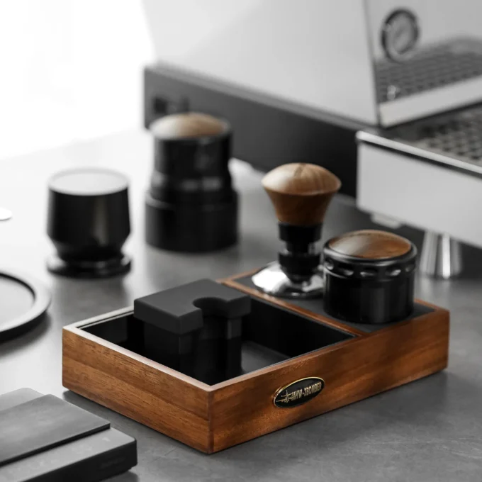 MHW-3BOMBER Espresso Tamping Station & Portafilter Holder