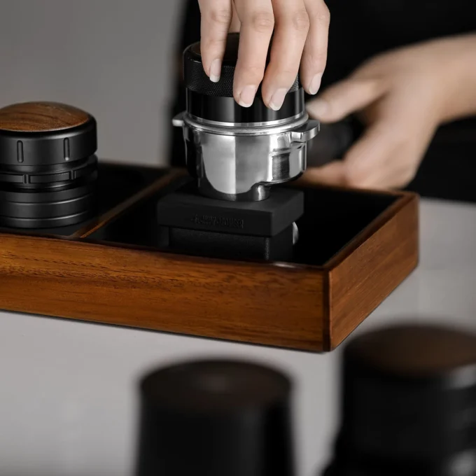 MHW-3BOMBER Espresso Tamping Station & Portafilter Holder