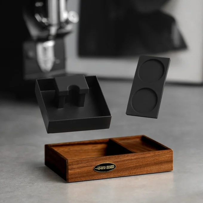 MHW-3BOMBER Espresso Tamping Station & Portafilter Holder