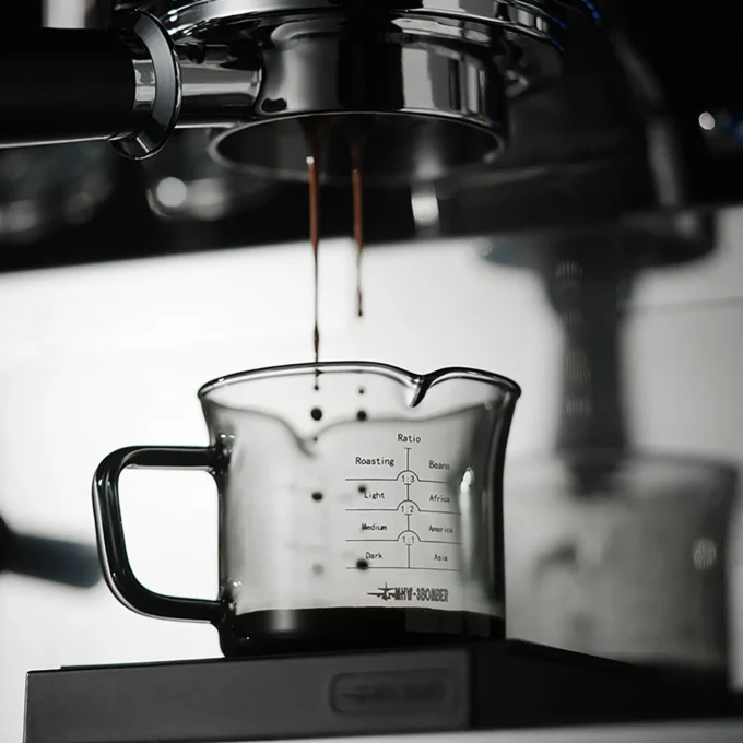 MHW-3BOMBER Glass Measuring Cup 120ml (Single/Double Spout)