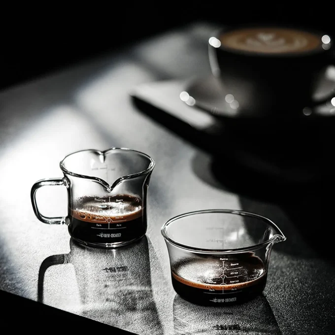 MHW-3BOMBER Glass Measuring Cup 120ml (Single/Double Spout)