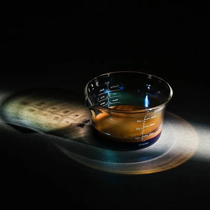 MHW-3BOMBER Glass Measuring Cup 120ml (Single/Double Spout)