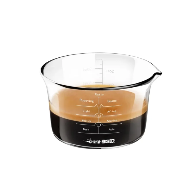 MHW-3BOMBER Glass Measuring Cup Transparent 120ml