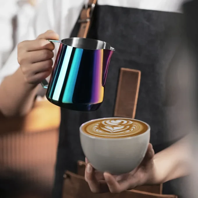 MHW-3BOMBER GT Milk Pitcher Glossy Grey (400/500/600ml)