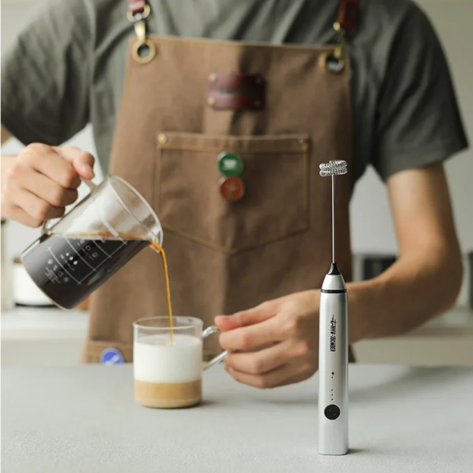 MHW-3BOMBER Handheld Electric Milk Frother