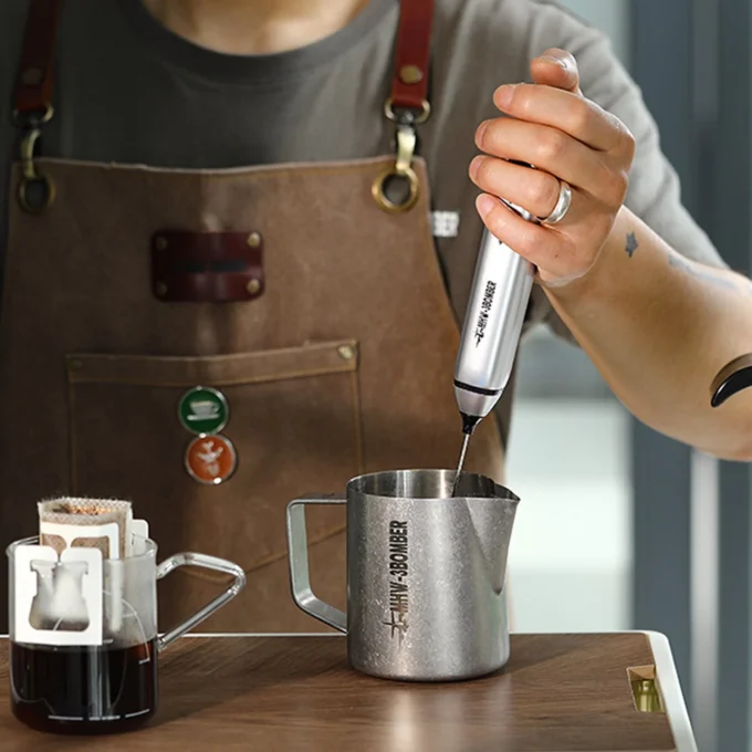 MHW-3BOMBER Handheld Electric Milk Frother
