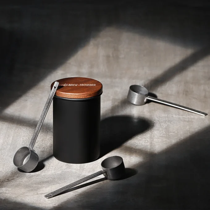 MHW-3BOMBER Long Stainless Steel Coffee Measuring Spoon