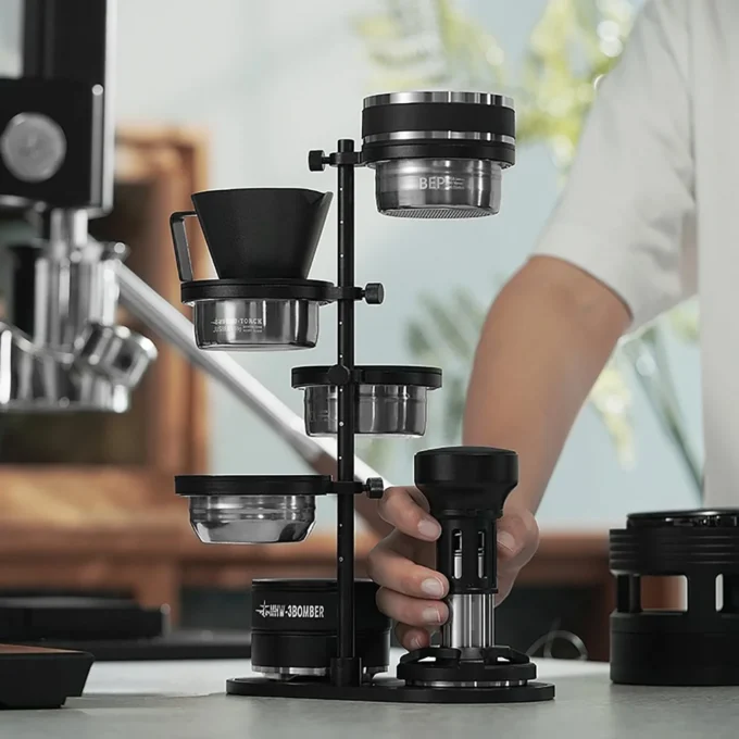MHW-3BOMBER Magnetic Storage Stand for Barista Tools