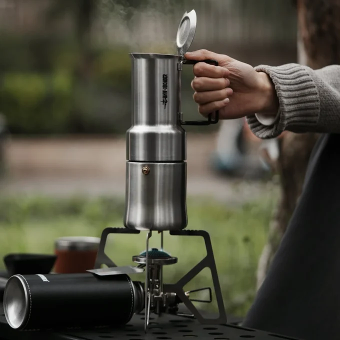 MHW-3BOMBER MET Outdoor Cassette Stove for Coffee