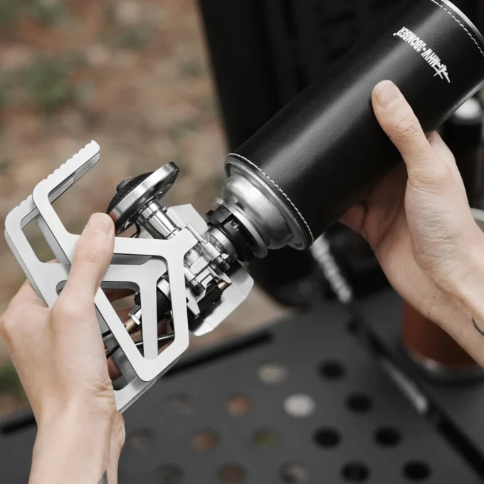 MHW-3BOMBER MET Outdoor Cassette Stove for Coffee