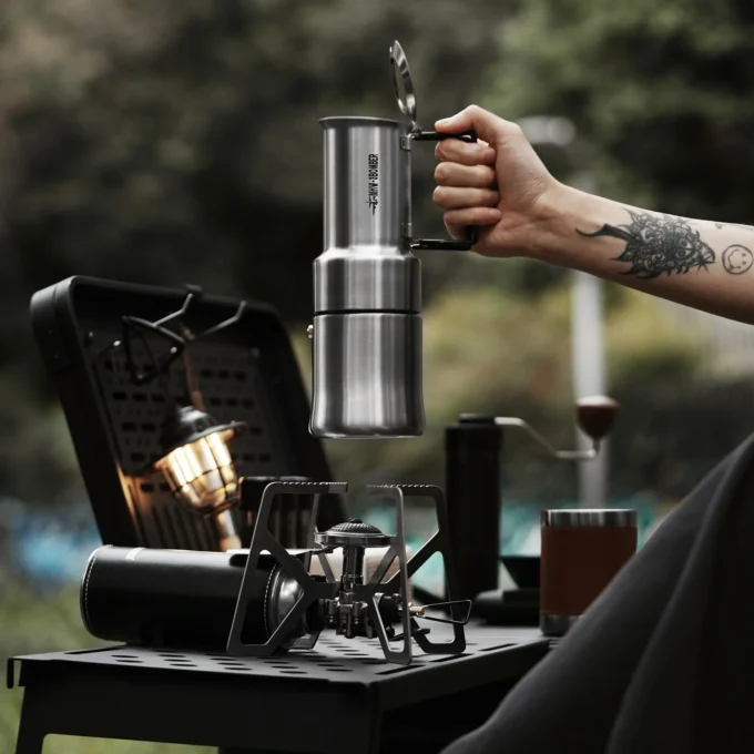 MHW-3BOMBER MET Outdoor Cassette Stove for Coffee