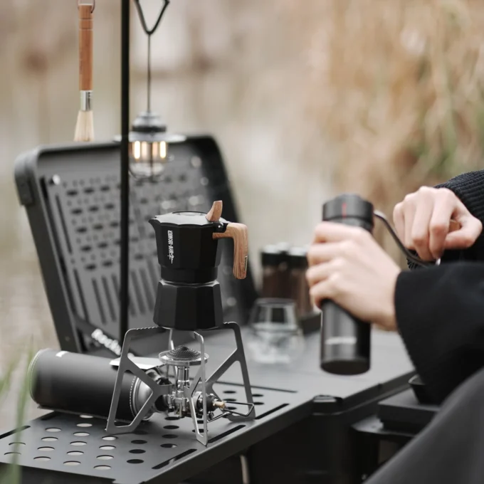MHW-3BOMBER MET Outdoor Cassette Stove for Coffee