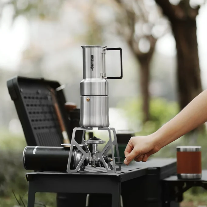 MHW-3BOMBER MET Outdoor Cassette Stove for Coffee
