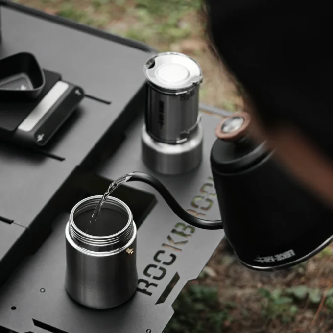 MHW-3BOMBER MET Outdoor Moka Pot for Camping