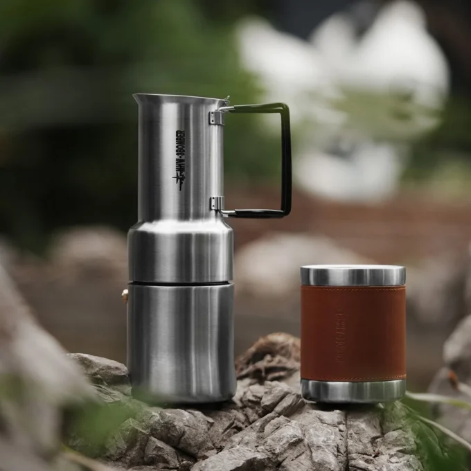 MHW-3BOMBER MET Outdoor Moka Pot for Camping