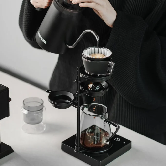 MHW-3BOMBER Meteorite Flat-Bottom Pour Over Dripper
