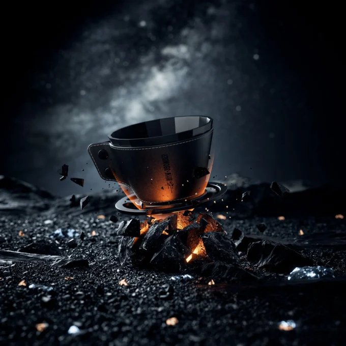MHW-3BOMBER Meteorite Flat-Bottom Pour Over Dripper