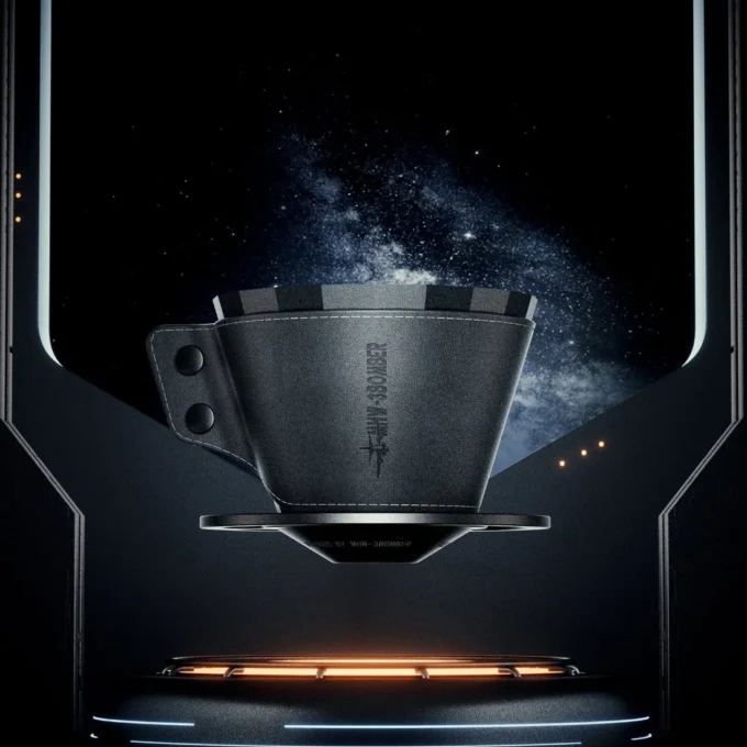 MHW-3BOMBER Meteorite Flat-Bottom Pour Over Dripper