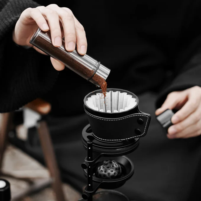 MHW-3BOMBER Meteorite Flat-Bottom Pour Over Dripper