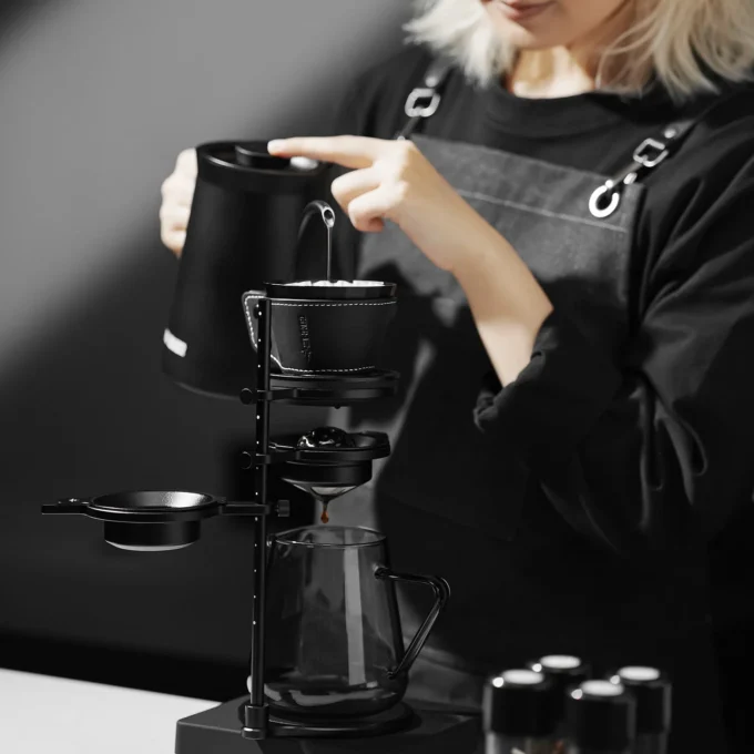 MHW-3BOMBER Meteorite Flat-Bottom Pour Over Dripper