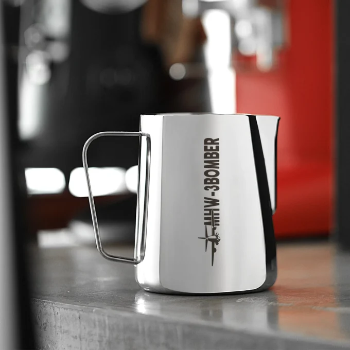MHW-3BOMBER Milk Frothing Pitcher 3.0 Glossy Grey