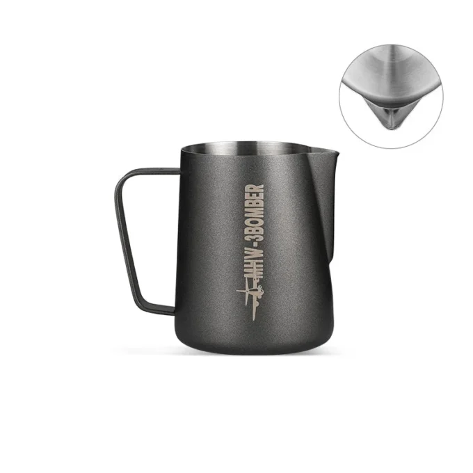 MHW-3BOMBER Milk Frothing Pitcher 3.0 Matte Black (450/600ml)