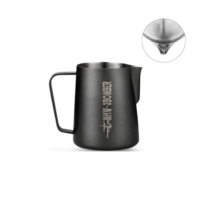 MHW-3BOMBER Milk Frothing Pitcher 3.0 Matte Black (450/600ml)