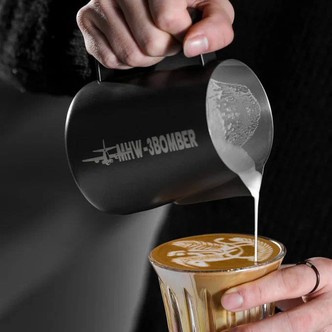 MHW-3BOMBER Milk Frothing Pitcher 3.0 Matte Black (450/600ml)