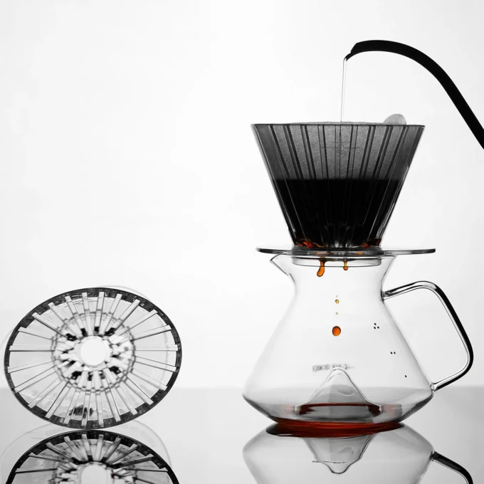 MHW-3BOMBER Oval Dripper for Pour Over Coffee