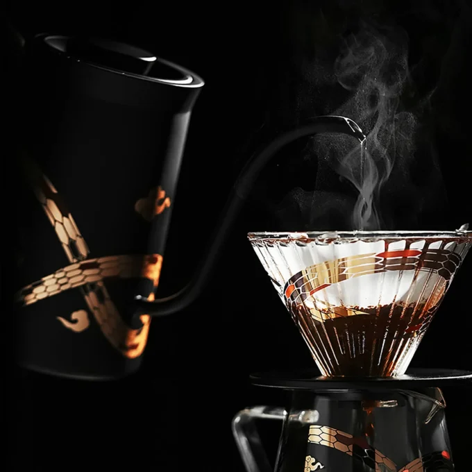 MHW-3BOMBER Serpent Collection Pour Over Gift Box