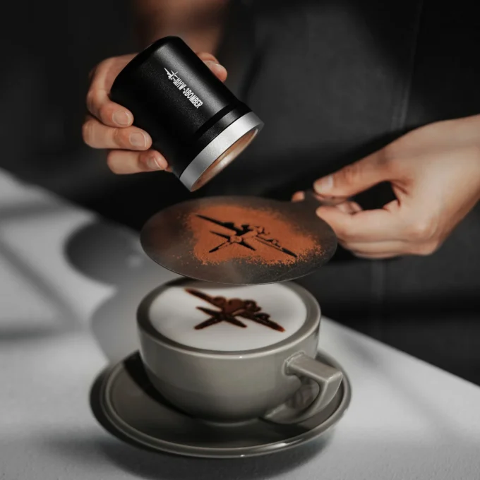 MHW-3BOMBER Shark Powder Shaker — Cocoa/Cinnamon