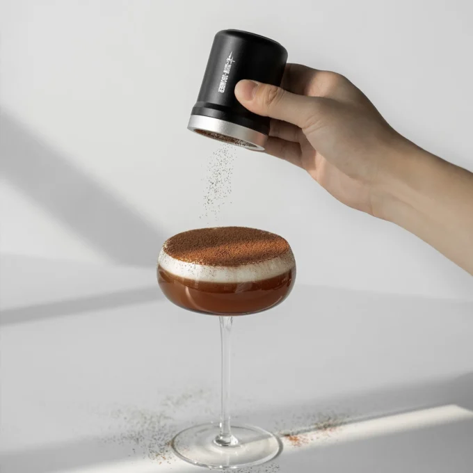 MHW-3BOMBER Shark Powder Shaker — Cocoa/Cinnamon
