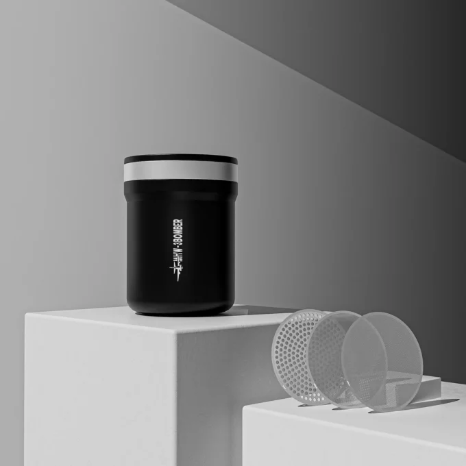 MHW-3BOMBER Shark Powder Shaker — Cocoa/Cinnamon