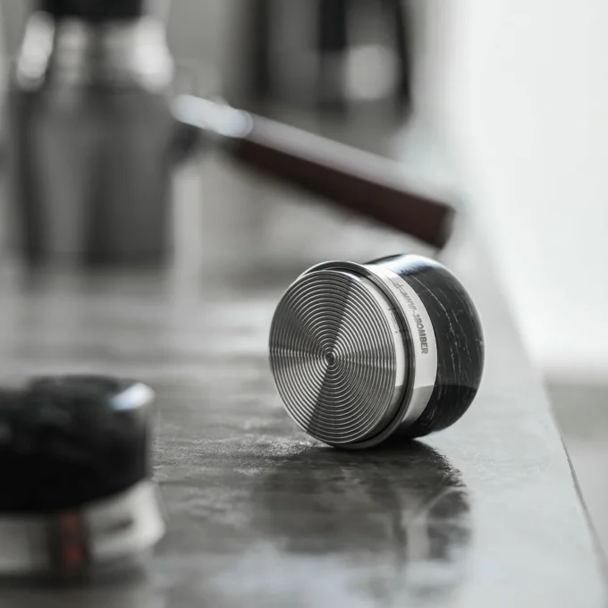 MHW-3BOMBER Sokudo Marble Distributor & Tamper (58.35mm)