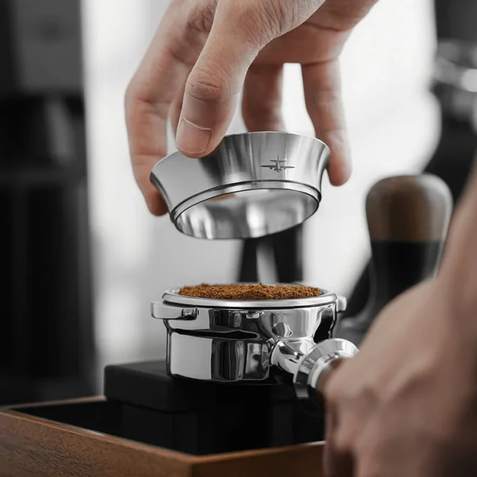 MHW-3BOMBER Stainless Steel Espresso Dosing Funnel