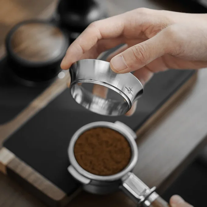 MHW-3BOMBER Stainless Steel Espresso Dosing Funnel