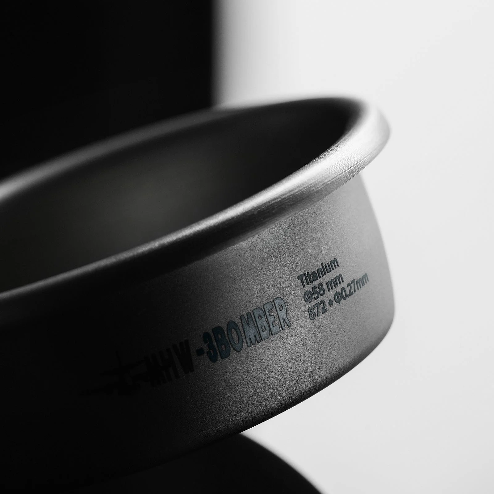 MHW-3BOMBER Titanium Filter Basket - 58mm 18g