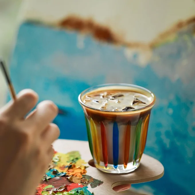 MHW-3BOMBER Wright Hand-Painted Espresso Glass (90-280ml)