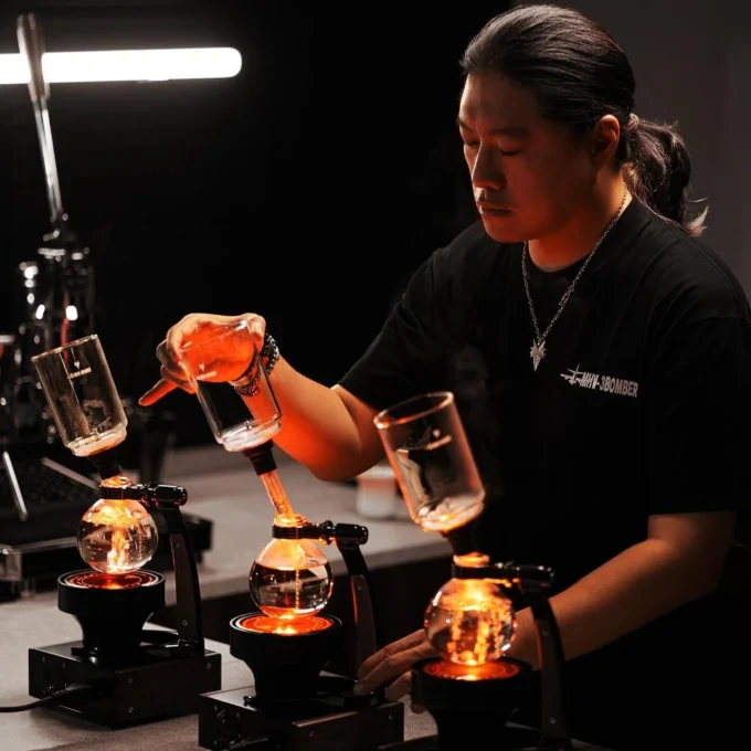 MHW-3BOMBER Yu'en Zhang Twilight Siphon Coffee Maker