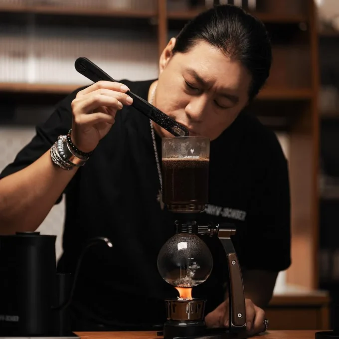 MHW-3BOMBER Yu'en Zhang Twilight Siphon Coffee Maker