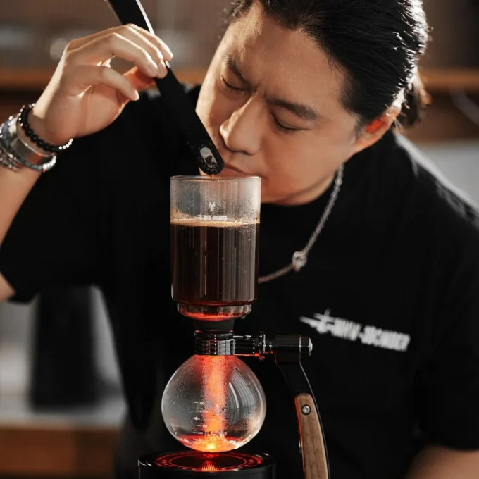 MHW-3BOMBER Yu'en Zhang Twilight Siphon Coffee Maker