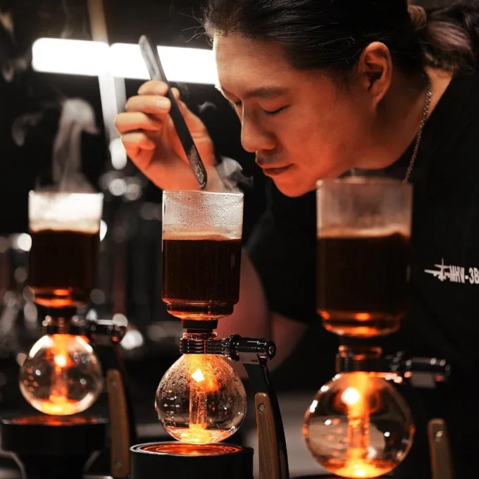 MHW-3BOMBER Yu'en Zhang Twilight Siphon Coffee Maker