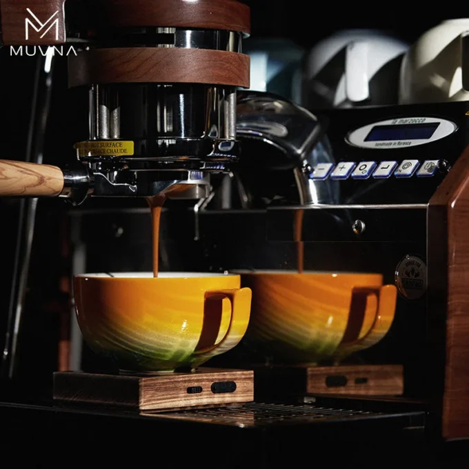 MUVNA 280ml Ceramic Latte Coffee Cup