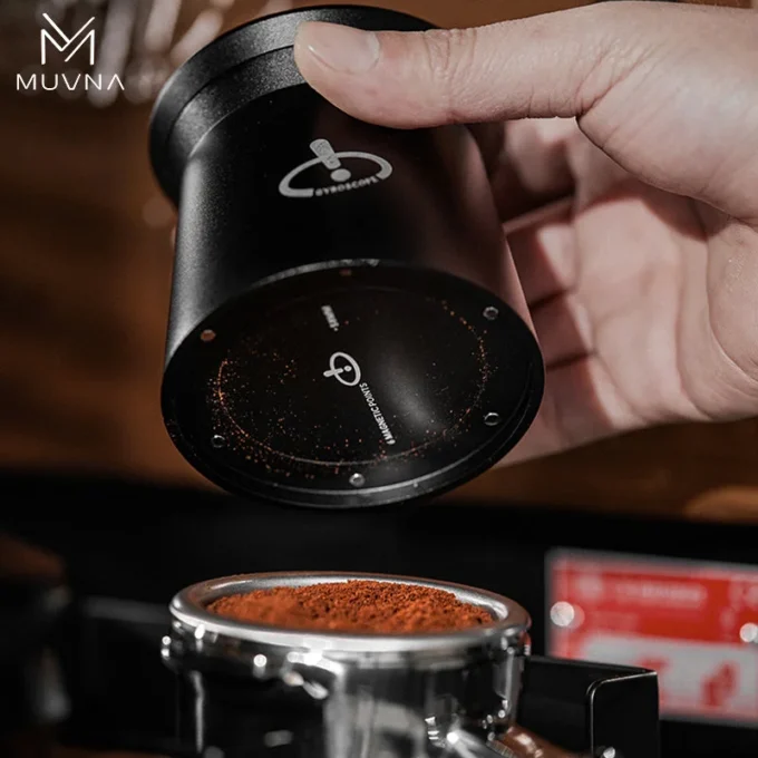 MUVNA Blind Shark Espresso Dosing Cup — 58mm Rotatable