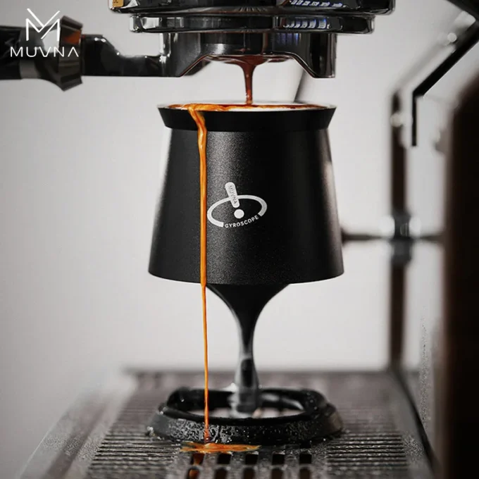 MUVNA Blind Shark Espresso Dosing Cup — 58mm Rotatable