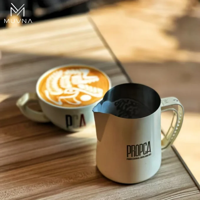 MUVNA DBW Sharp Spout Latte Art Pitcher 600ml